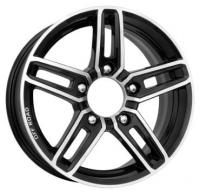 KiK Don Black Platinum Wheels - 16x6.5inches/4x108mm