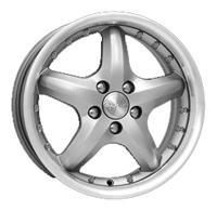 KiK Ermak Diamond Black Wheels - 15x6.5inches/4x108mm