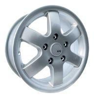 KiK Favorit Silver Wheels - 15x6.5inches/5x100mm