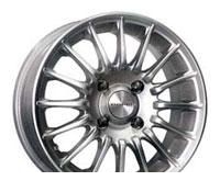 Wheel KiK Formula Silver 15x6inches/4x114.3mm - picture, photo, image