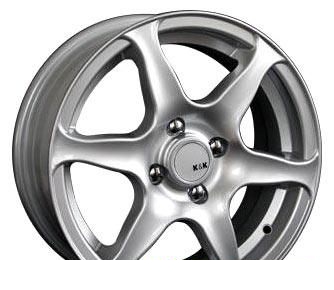 Wheel KiK Forvard-Fors Silver 15x6inches/4x108mm - picture, photo, image