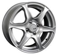 KiK Forvard-Fors Silver Wheels - 15x6inches/4x108mm