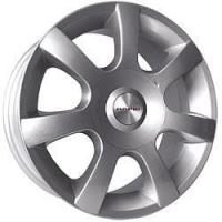 KiK Granat Rapid Silver Wheels - 14x6inches/5x100mm