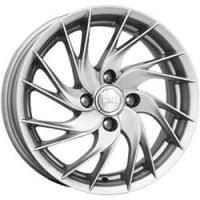 KiK JElika Silver Wheels - 14x5.5inches/4x98mm