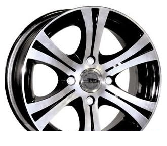 Wheel KiK JEmir Diamond Black 13x5.5inches/4x98mm - picture, photo, image