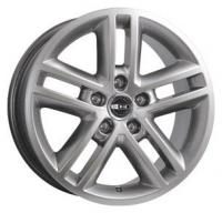 KiK JEspada Black Platinum Wheels - 16x7inches/5x110mm