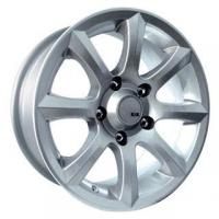 KiK Kare Black Platinum Wheels - 16x7inches/5x114.3mm