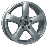 KiK Karmen Black Platinum Wheels - 14x5.5inches/4x100mm