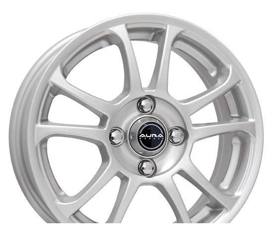 Wheel KiK Kaskad Silver 14x5.5inches/4x100mm - picture, photo, image