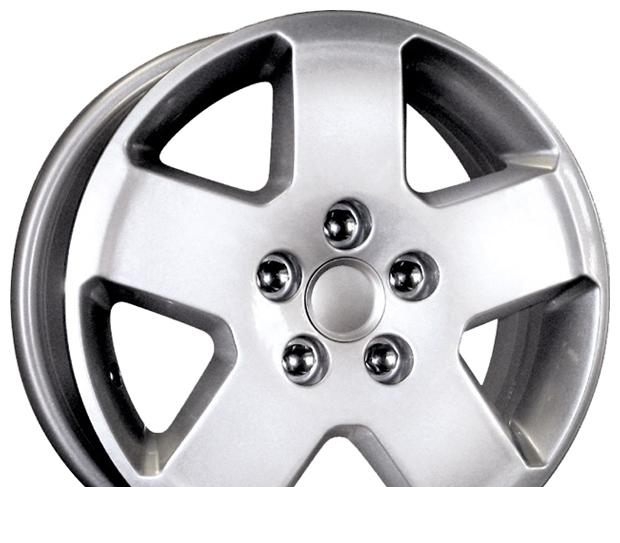 Wheel KiK KC294 (Ford) Silver 15x6inches/5x108mm - picture, photo, image