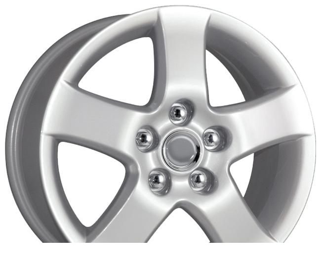 Wheel KiK KC310 (Toyota) Silver 16x7inches/5x114.3mm - picture, photo, image