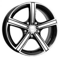 KiK KC486 Diamond Black Wheels - 16x6.5inches/5x108mm