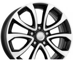 Wheel KiK KC623 (Juke) Diamond Black 17x6.5inches/5x114.3mm - picture, photo, image