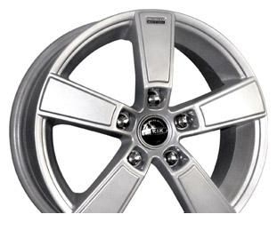 Wheel KiK Kon-Tiki Black Platinum 16x6.5inches/4x114.3mm - picture, photo, image