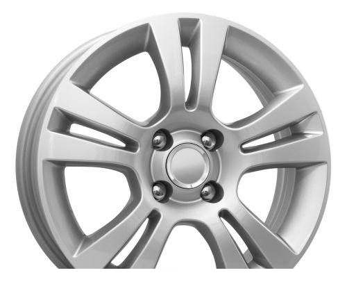 Wheel KiK Korsa Silver 15x6inches/4x100mm - picture, photo, image