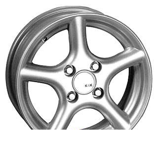 Wheel KiK Kvinta Black Platinum 17x7inches/5x108mm - picture, photo, image