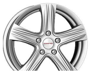 Wheel KiK Legion Silver 16x6.5inches/5x139.7mm - picture, photo, image