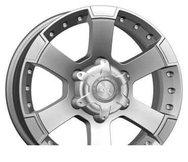 Wheel KiK M56 Diamond Black 16x7inches/6x139.7mm - picture, photo, image