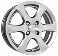 KiK Magma 6 Black Platinum Wheels - 15x6inches/4x108mm