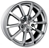 KiK Mirazh Black Platinum Wheels - 17x7.5inches/5x108mm