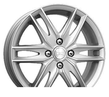 Wheel KiK Monterrej Black Platinum 16x6inches/4x108mm - picture, photo, image