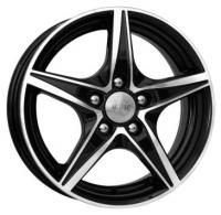 KiK Mustang Black Diamond Wheels - 14x5inches/4x100mm