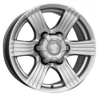 KiK Nevada Black Platinum Wheels - 16x8inches/6x139.7mm