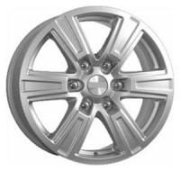 KiK Olean 6 Black Platinum Wheels - 17x7inches/6x114.3mm