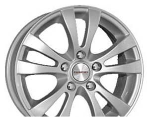 Wheel KiK Omega Diamond White 15x6.5inches/4x100mm - picture, photo, image