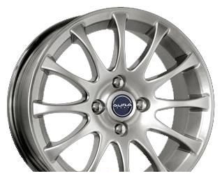 Wheel KiK Oreol Diamond Graphite 15x6.5inches/4x108mm - picture, photo, image