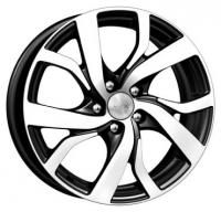 KiK Palermo Black Diamond Wheels - 16x6.5inches/5x100mm