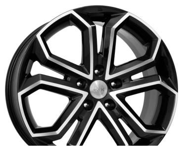 Wheel KiK Pandora Black Platinum 19x8.5inches/5x108mm - picture, photo, image