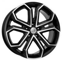 KiK Pandora Black Platinum Wheels - 19x8.5inches/5x108mm