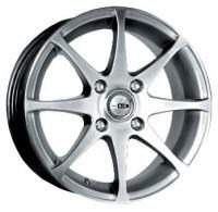 KiK Polyaris Black Platinum Wheels - 13x5.5inches/4x100mm