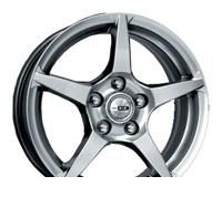 Wheel KiK R1 Rolf Black Platinum 16x6.5inches/5x105mm - picture, photo, image