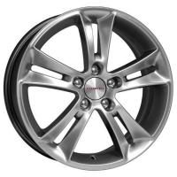 KiK Red Taujer Black Platinum Wheels - 16x6.5inches/5x100mm