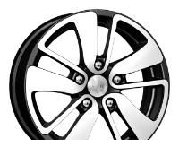 Wheel KiK Redan Black Diamond 15x5.5inches/5x100mm - picture, photo, image