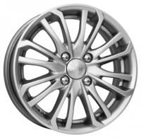 KiK Rimjeks Black Platinum Wheels - 14x5.5inches/4x100mm