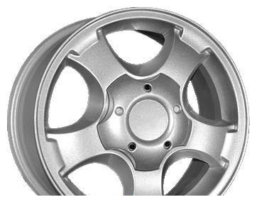 Wheel KiK Sekvojya Silver 16x7inches/5x139.7mm - picture, photo, image