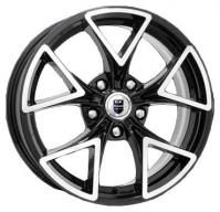 KiK Sochi Black Platinum Wheels - 16x6.5inches/4x114.3mm