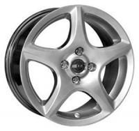 KiK Softlajn Nova Black Platinum Wheels - 15x6.5inches/4x100mm