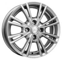 KiK Sokol Silver Wheels - 14x5.5inches/4x108mm