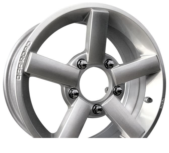 Wheel KiK Titan Silver 16x6.5inches/5x139.7mm - picture, photo, image