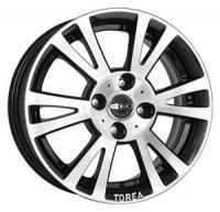 KiK Torea Diamond Black Wheels - 14x5.5inches/4x98mm