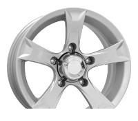 Wheel KiK Trial Black Platinum 15x6.5inches/5x139.7mm - picture, photo, image