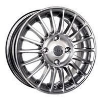 KiK Turneo Silver Wheels - 14x5.5inches/4x100mm