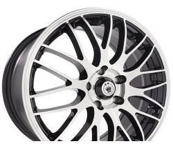 Wheel Konig S895 GBFPZ 17x7inches/5x105mm - picture, photo, image