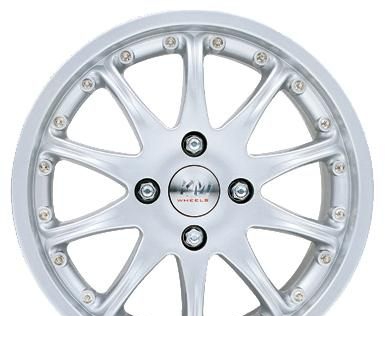 Wheel Kormetal KM 965 Superior Silver 15x6.5inches/4x98mm - picture, photo, image