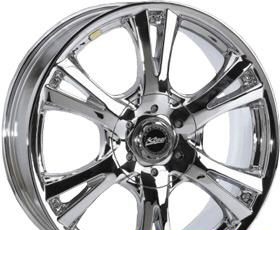 Wheel Kosei SVX Chrome CR 22x9.5inches/5x120mm - picture, photo, image