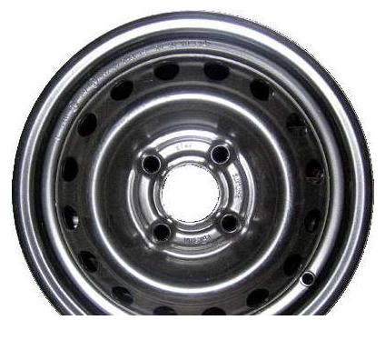 Wheel Kremenchug Aveo Silver 14x5.5inches/4x100mm - picture, photo, image